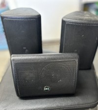 DPA Black  Speakers 3 Wired Banana Jack Rectangular Plastic