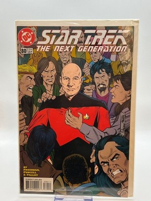 DC Star Trek The Next Generation Comic Issue 80 Picard Cover Sci-Fi Bagged
