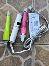 Conair Style Chemistry Starter Kit Power Handle & 1" Curling Iron 1 1/4-3/4 Wand