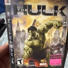 The Incredible Hulk - Sony PlayStation 3 PS3 SEGA Manual Action T NTSC-U/C