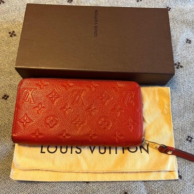 Louis Vuitton Wallet Monogram Empreinte Zippy Wallet
