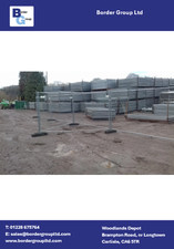 Used anti-climb/ heras fencing 3.5m 