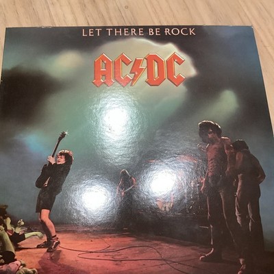 AC/DC Let There Be Rock 12'' Black Vinyl LP ATCO SD 36-151 Stereo