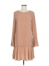 Mango Women Brown Casual Dress 6