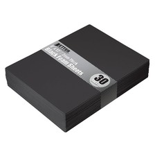 Black EVA Foam Sheets, 30 Pack, 2mm Thick, 9 x 12 Inch, Black Color, for Arts