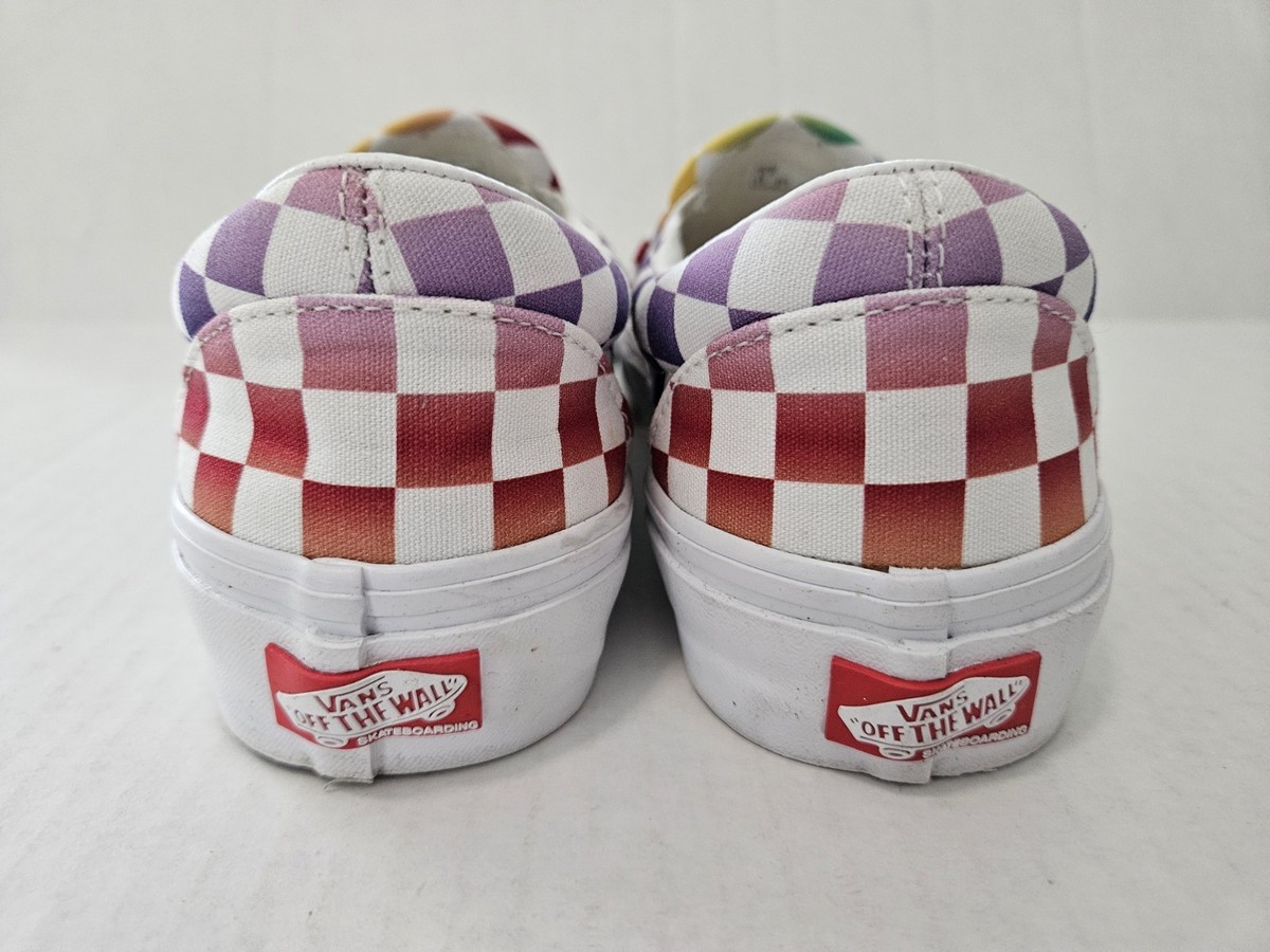 Vans Rainbow Checker SKATEboard Classics CUSTOMS Duracap  display picture 2