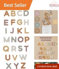 Silicone Alphabet Magnetic Letters 26-Piece Non Toxic Educational Play Set