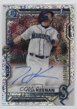 2021 Bowman Chrome Prospect Speckle Refractor 98/299 Tyler Keenan Auto 1n2k
