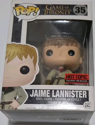 Funko Pop! Game of Thrones Jaime Lannister #35 Hot Topic Exclusive Pre-Release