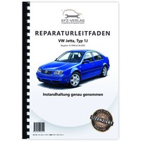 VW Jetta Typ 1J 1998-2005 Instandhaltung Inspektion Wartung Wartungsanleitung