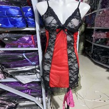 hot Women Lace Satin Nightie Silk Nightdress Lingerie Ladies Chemise Babydoll Ro