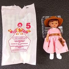 2002 McDonalds 100th Anniversary Teddy Bear Madame Alexander Happy Meal Doll TAG