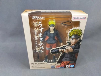 S.H. Figuarts NARUTO Shippuden Naruto Uzumaki The power to Unite Bandai NEW - Image 1 of 4