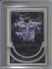 2018 Topps Museum Collection Framed Gold 6/10 Chris Sale #MFA-CS Auto x0y