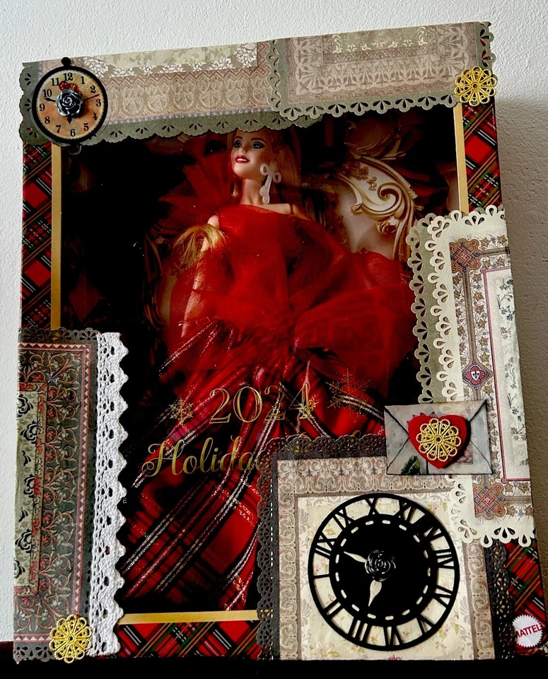 Barbie Holiday 2024 Mattel Collector Box Gift Christmas Original Box Never Opened - Image 2 of 4