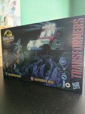 Transformers Jurassic Park X Dilophocon & JP12 Collaborative Set New