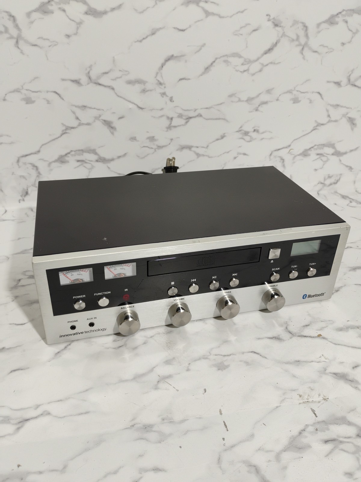 Innovative Technology Bluetooth FM Radio CD Stereo Unit  ITCDS-5000