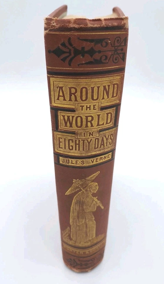 1873 Jules Verne Around the World in 80 Days  - Image 2 of 4