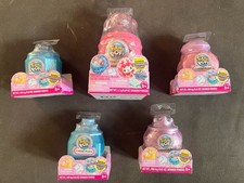 Lot 5 Pikmi Pops Surprise Cheeki Puffs Collectible Scented Shimmer Puffs