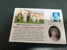 (1526) 15-9-2025 - Jane Austen 250th anniversary of her birth in Bath city (A)