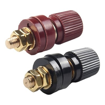 Pair Binding Post M6 Thread 333 Type Brass Binding Post For Welding Machines