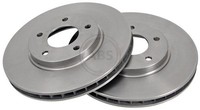 2X A.B.S. Bremsscheibe 17051 FüR Jaguar XJ X100 XK Daimler Convertible X308 X300
