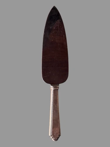 Vintage Lunt William & Mary Sterling Handled Pie Serving Knife