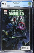 Captain America #6 - David Baldeon 1:25 Incentive Variant Cover - CGC 9.8