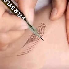 0.008mm Ultra Fine Eyebrow Pen Long Last Smudge Proof Waterproof Sweat-Proof Hig
