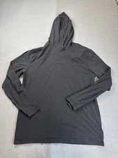Public Rec Go-To Hoodie Mens XL Black Lightweight Performance Stretch Comfort