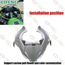 For Kawasaki Ninja 400 EX400 2018-2023 Matte Silver Speedometer Dash Cover Panel