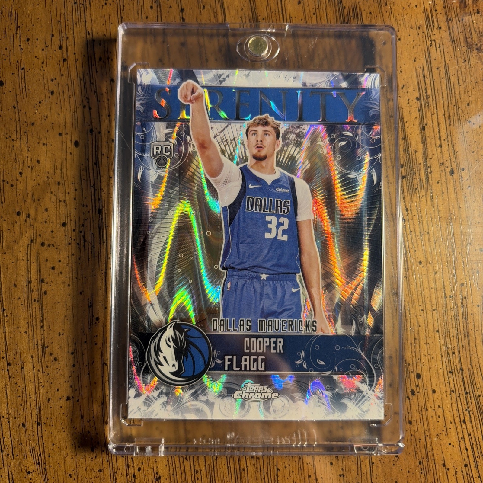 Cooper Flagg Rookie Refractor RayWave Serenity #SY-11 2025-26 Topps Chrome (RC)