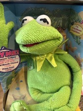 1999 Sesame Street 30th Anniversary Magic Talking Kermit the Frog Works NIB
