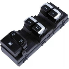 Power Window Switch Master Driver Left for Kia Niro 2018-2020 93570-G5040 Black 