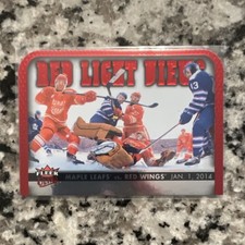Fleer 2014-15 Red Light Views RLV-1 Maple Leafs vs. Red Wings