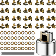 Hotop 40 Sets Boots Hook Lace Buckles Speed Eyelets Hooks for Boots Shoelace Hoo