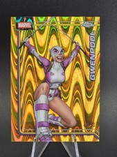 2026 Topps Chrome Marvel GWENPOOL Gold RayWave Refractor /50 #121