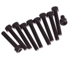 Schraubensatz Motor Getriebe Deckel Inbus Schwarz für Simson S51 S70 SR50 S53