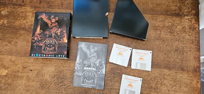 COMMODORE AMIGA - BLACK CRYPT #RG4 CIB ELECTRONIC ARTS