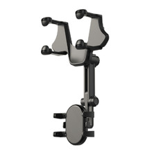 Car Rearview Mirror GPS Phone Holder Mount 360  Rotation Accessory Parts