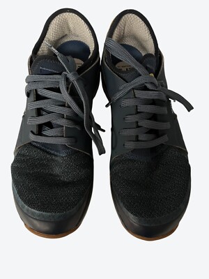 Lems Men's Mesa Coastal Lace Up Vegan Sneakers Blue Tan White USA 10 D