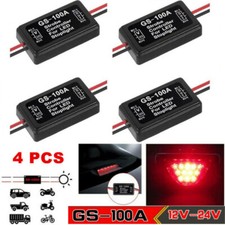 4 Pcs Flash Strobe Controller Box Flasher Module For Led Brake Tail Stop Light