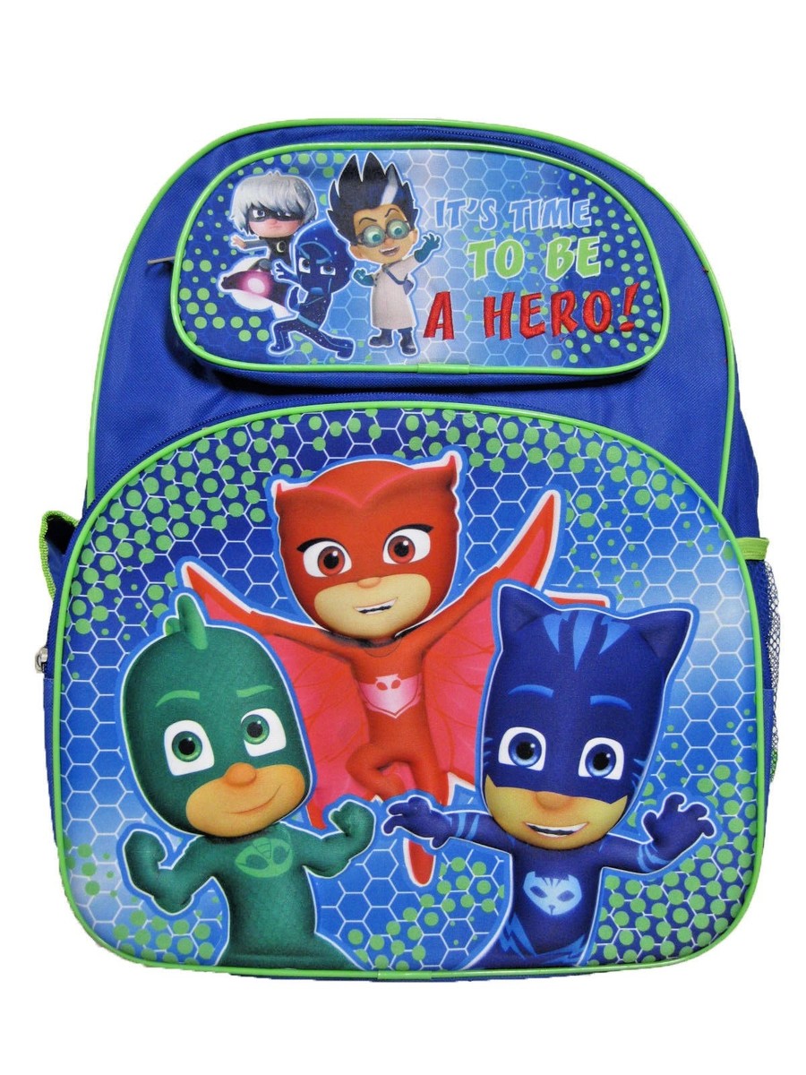 B17PJ34805 PJ Masks 3D Pop Out Large Backpack 16