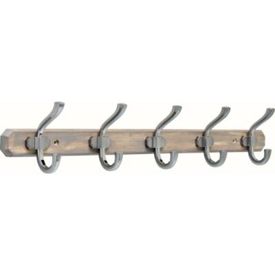 Liberty R38569-GWS 24'' Graywash and Satin Nickel Hook Rack