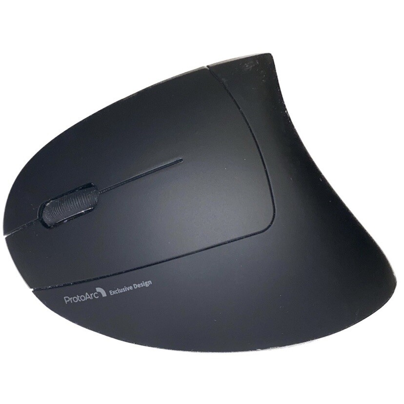 ProtoArc EM13 Left-Handed Ergonomic Vertical Wireless Bluetooth Mouse for Comfort Precision and Productivity NEW