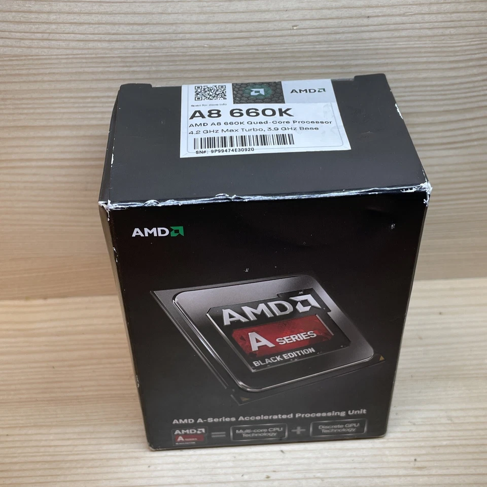 AMD A Series Black Edition A8-6600 660K Accelerated Processing Unit CPU New NOS - Image 3 of 4