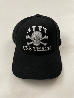 New The Corps USS Thach ATTT Black Baseball Cap One Size