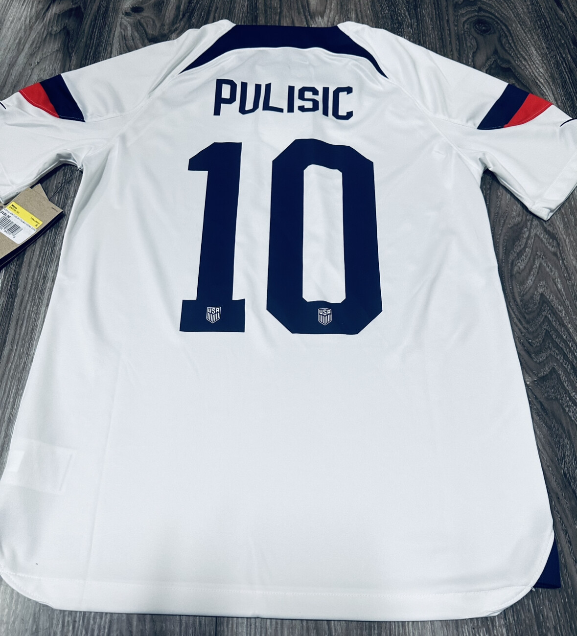 Christian Pulisic #10 USA Home Soccer Jersey 24/25 - Official Style White Jersey For Men & Fans