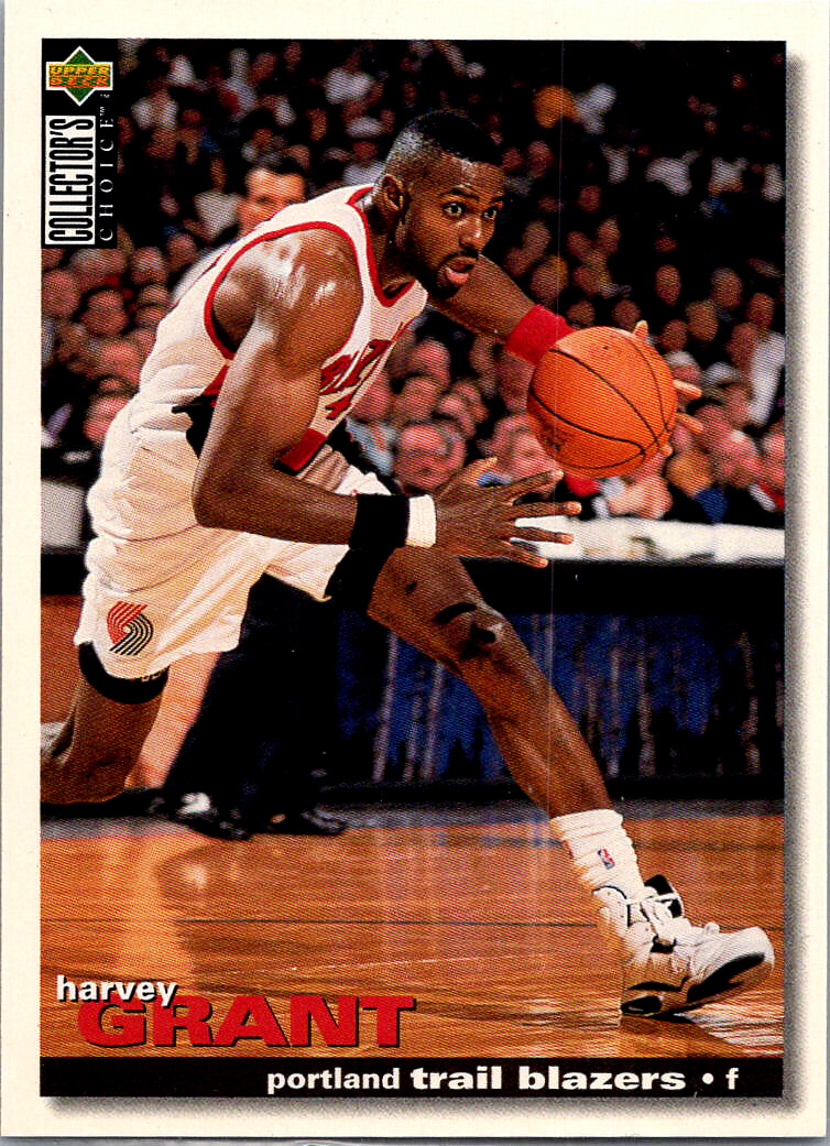 #12 Harvey Grant Portland Trail Blazers 1995-96 Collector's Choice Upper Deck