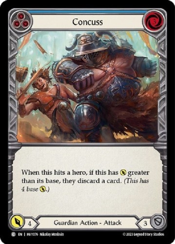 FAB RAINBOW FOIL Grains of Bloodspill - Heavy Hitters Card # 097